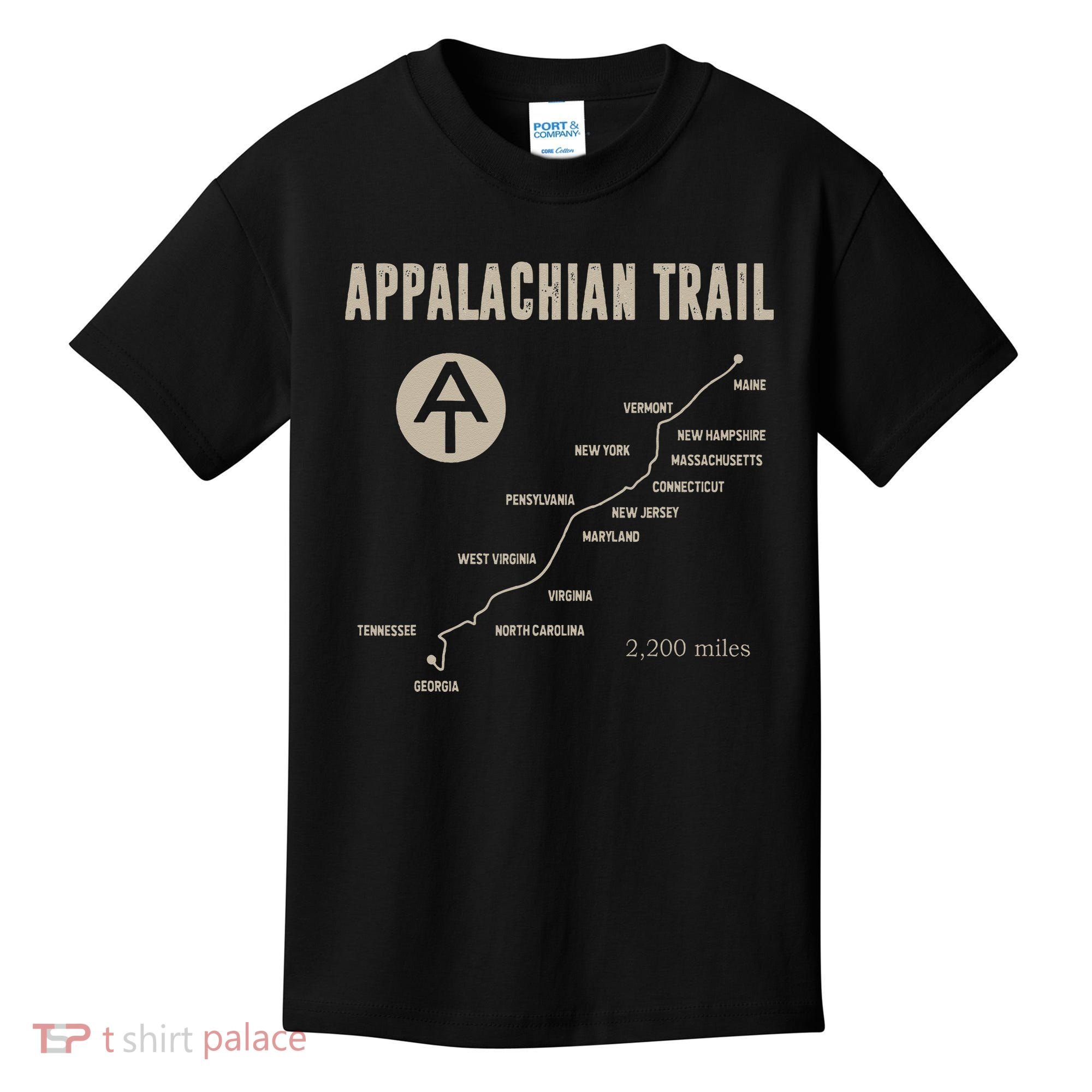 Thruh Hiker Appalachian Trail Hiking Kids T-Shirt