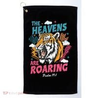 The Heavens Are Roaring Golf Towel thumb 0