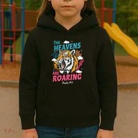 The Heavens Are Roaring Kids Hoodie thumb 3