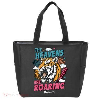 The Heavens Are Roaring Tote Bag