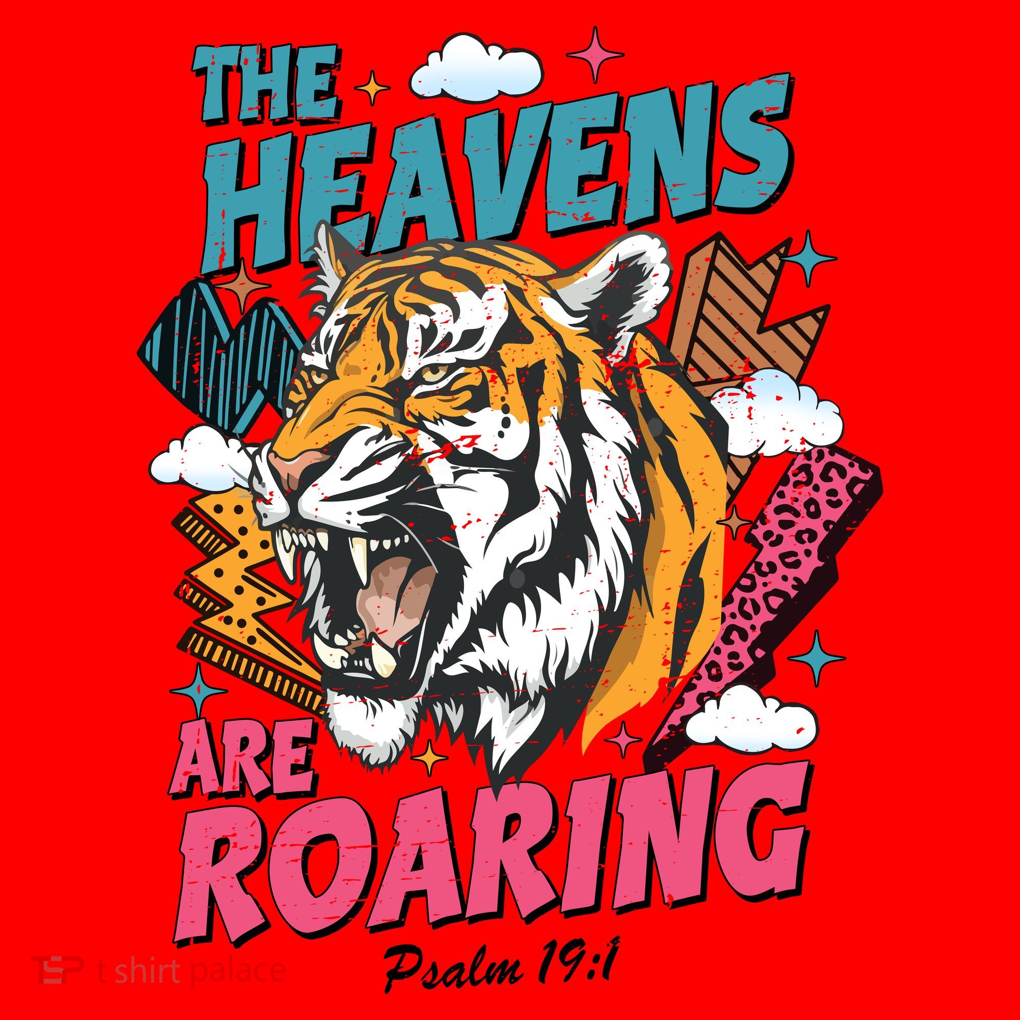 The Heavens Are Roaring Santa Hat
