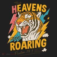 The Heavens Are Roaring Tiger Christian Meme Women's Sweatshirt thumb 2