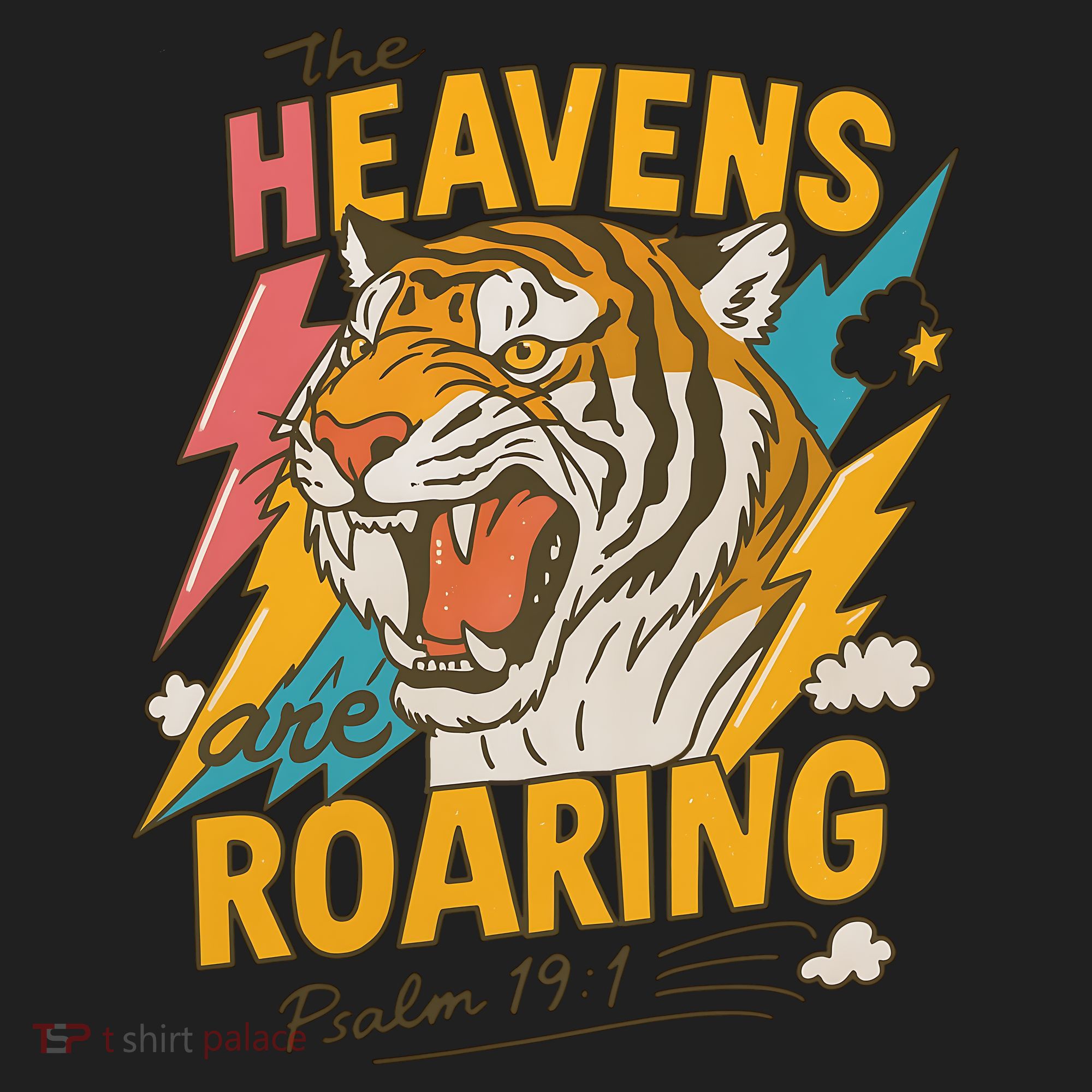 The Heavens Are Roaring Tiger Christian Meme Women's Sweatshirt