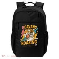 The Heavens Are Roaring Tiger Christian Meme Backpack thumb 0