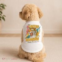 The Heavens Are Roaring Tiger Christian Meme Doggie Tank thumb 2