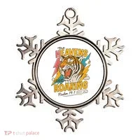 The Heavens Are Roaring Tiger Christian Meme Ornament thumb 0