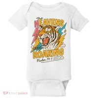 The Heavens Are Roaring Tiger Christian Meme Baby Bodysuit thumb 0