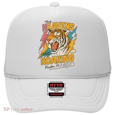 The Heavens Are Roaring Tiger Christian Meme Hat