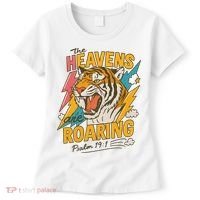 The Heavens Are Roaring Tiger Christian Meme Women's T-Shirt thumb 0