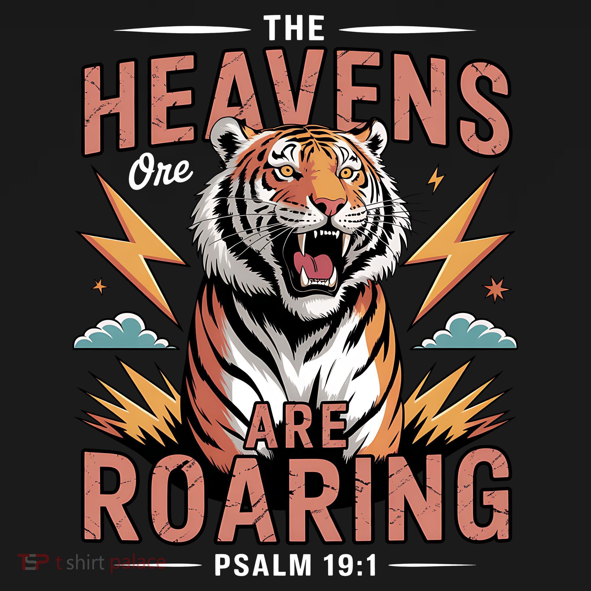 The Heavens Are Roaring Believer Bible Verse Faith Christian Church Toddler Hoodie