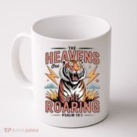 The Heavens Are Roaring Believer Bible Verse Faith Christian Church Coffee Mug thumb 0