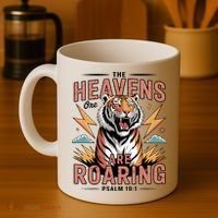 The Heavens Are Roaring Believer Bible Verse Faith Christian Church Coffee Mug thumb 4