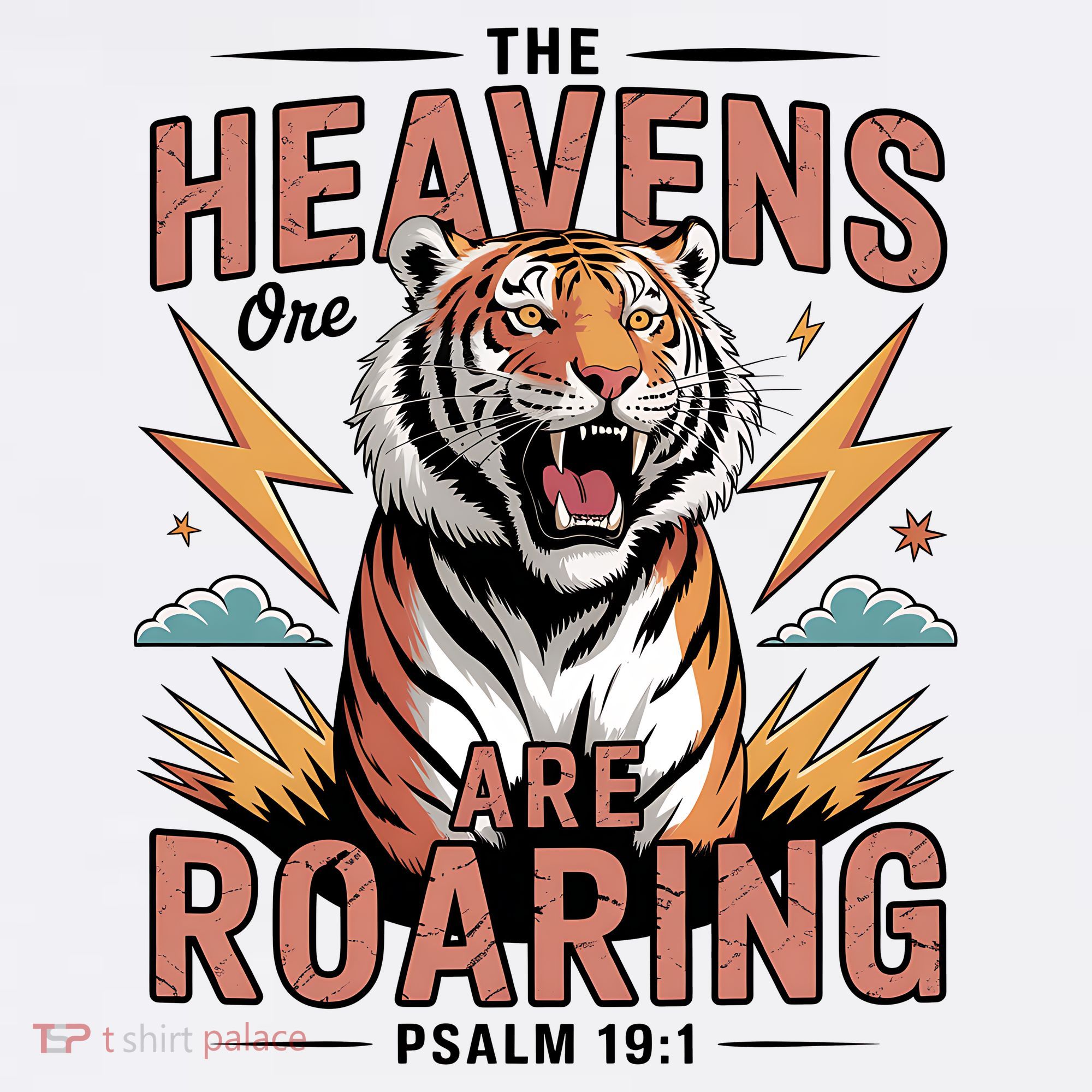 The Heavens Are Roaring Believer Bible Verse Faith Christian Church Women's Tank Top