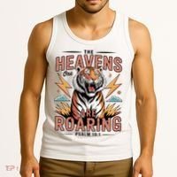 The Heavens Are Roaring Believer Bible Verse Faith Christian Church Tank Top thumb 3