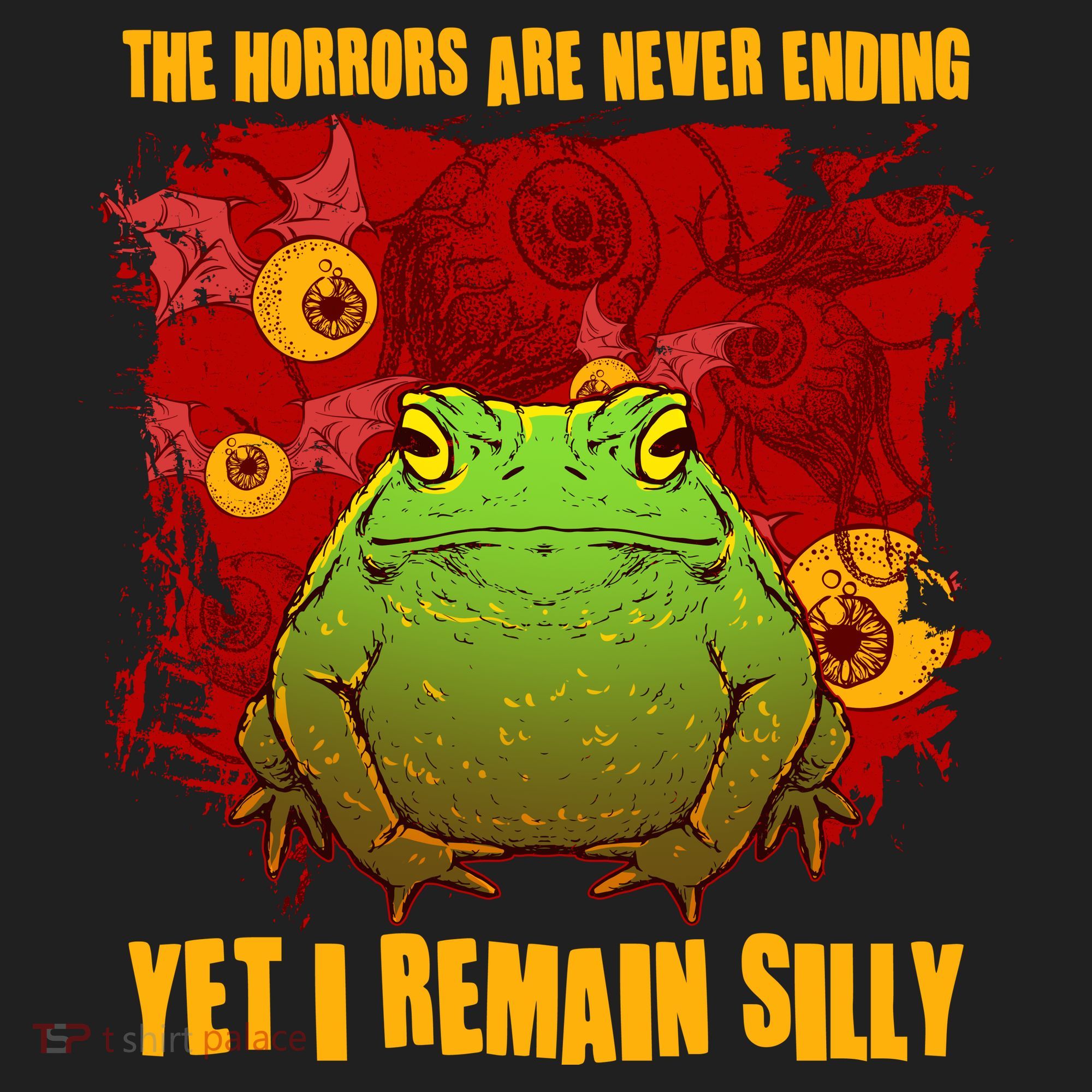 The Horrors Are Never Ending Yet I Remain Silly Frog Toad Women's Sweatshirt