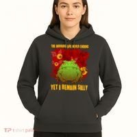The Horrors Are Never Ending Yet I Remain Silly Frog Toad Hoodie thumb 5