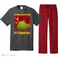 The Horrors Are Never Ending Yet I Remain Silly Frog Toad Pajama Set thumb 0