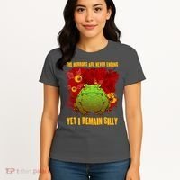 The Horrors Are Never Ending Yet I Remain Silly Frog Toad Women's T-Shirt thumb 4