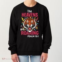 The Heavens Are Roaring Psalm Women's Sweatshirt thumb 0