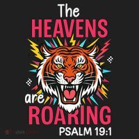 The Heavens Are Roaring Psalm Women's Sweatshirt thumb 2