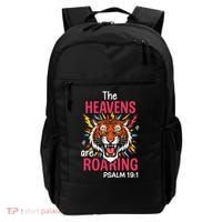 The Heavens Are Roaring Psalm Backpack thumb 0