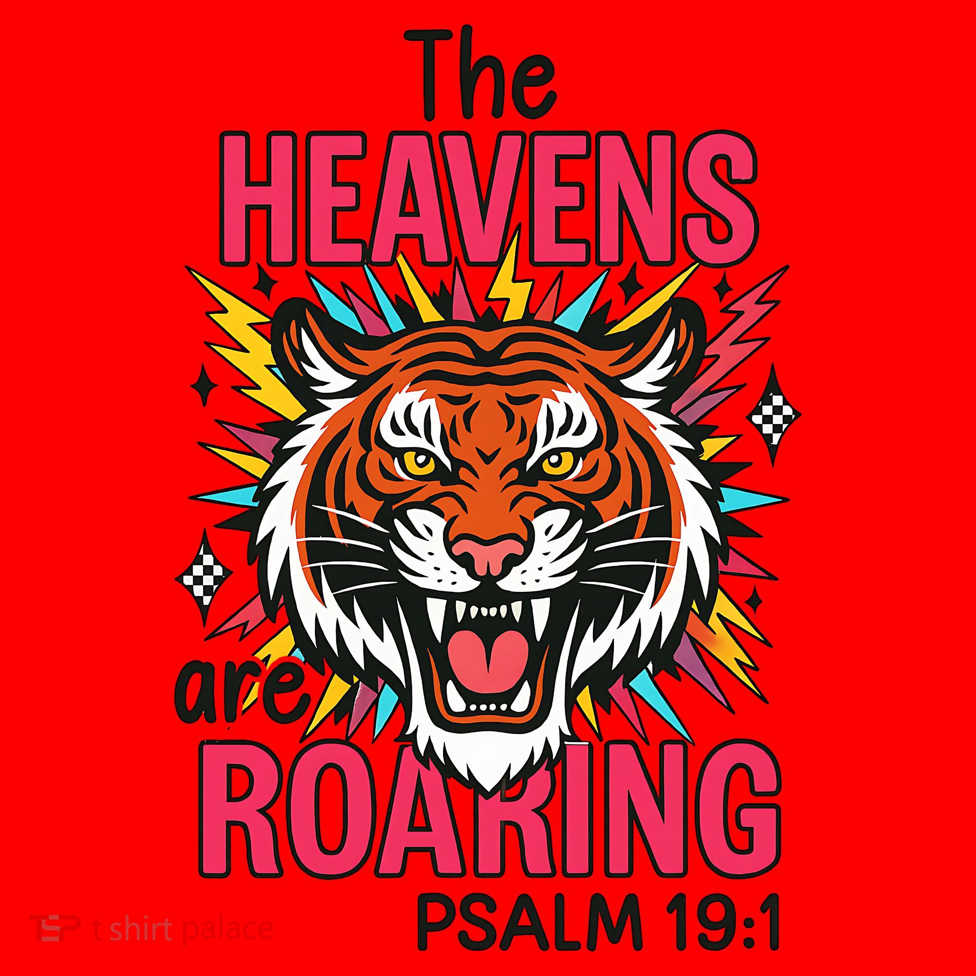 The Heavens Are Roaring Psalm Santa Hat