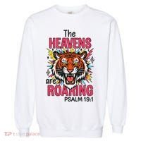 The Heavens Are Roaring Psalm Garment-Dyed Sweatshirt thumb 0