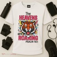 The Heavens Are Roaring Psalm Cooling Performance Crew T-Shirt thumb 3