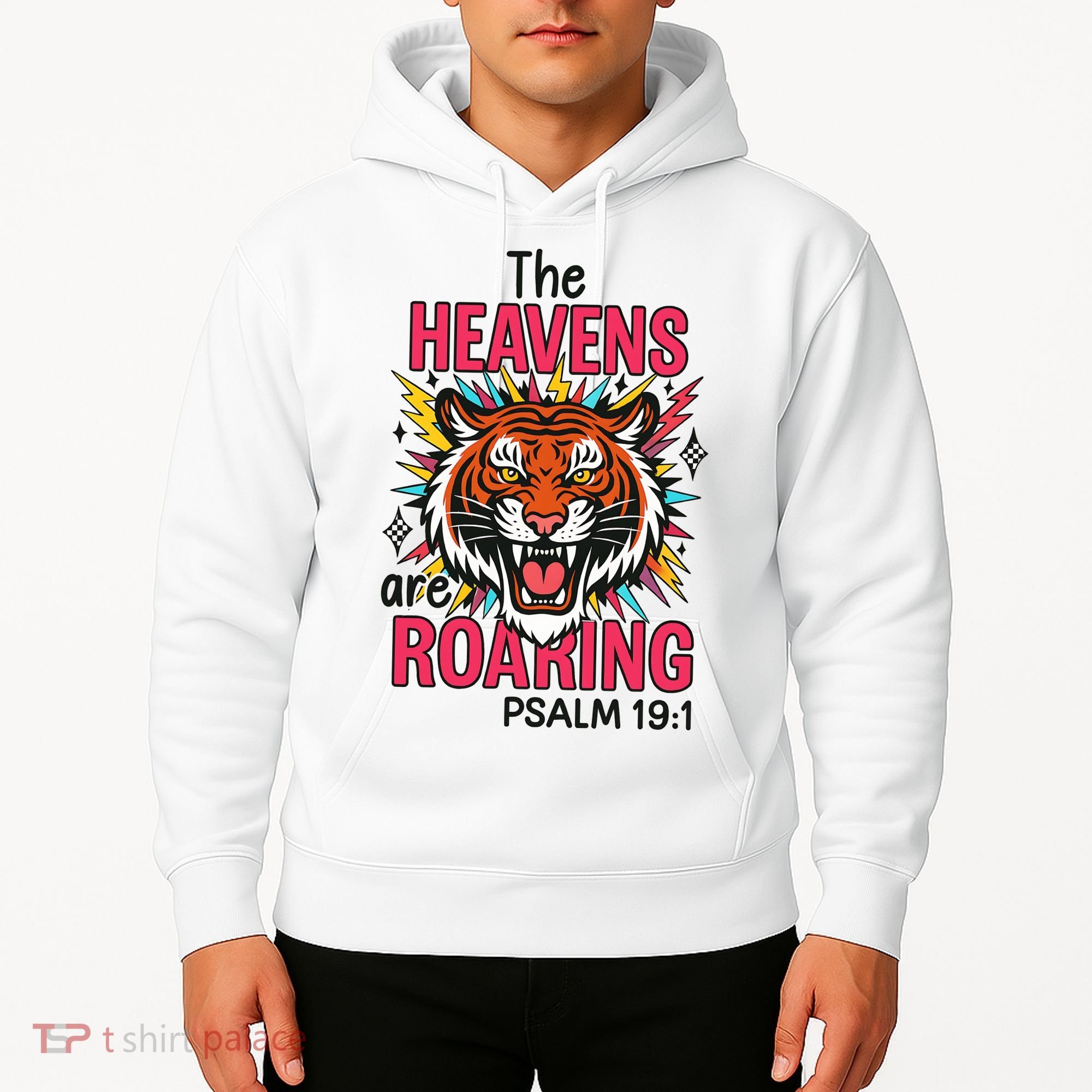 The Heavens Are Roaring Psalm Hoodie