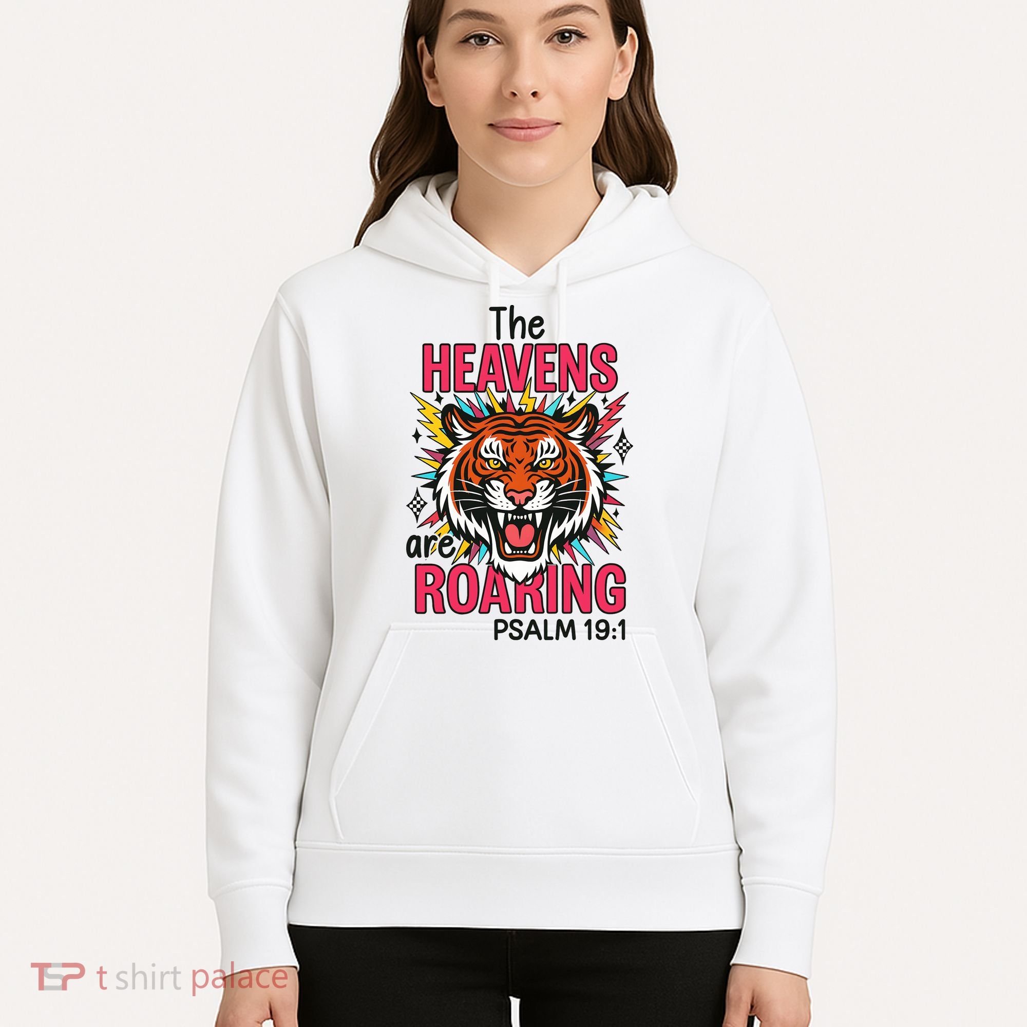 The Heavens Are Roaring Psalm Hoodie
