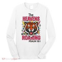 The Heavens Are Roaring Psalm Long Sleeve Shirt thumb 0