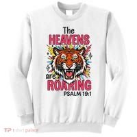 The Heavens Are Roaring Psalm Sweatshirt thumb 0