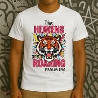 The Heavens Are Roaring Psalm T-Shirt thumb 3