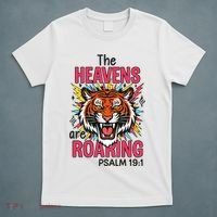 The Heavens Are Roaring Psalm T-Shirt thumb 5