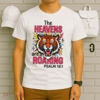 The Heavens Are Roaring Psalm T-Shirt thumb 6