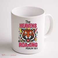The Heavens Are Roaring Psalm Coffee Mug thumb 1