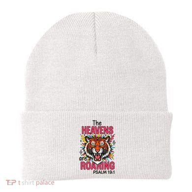 The Heavens Are Roaring Psalm Beanie