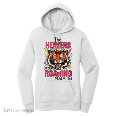 The Heavens Are Roaring Psalm Women's Hoodie