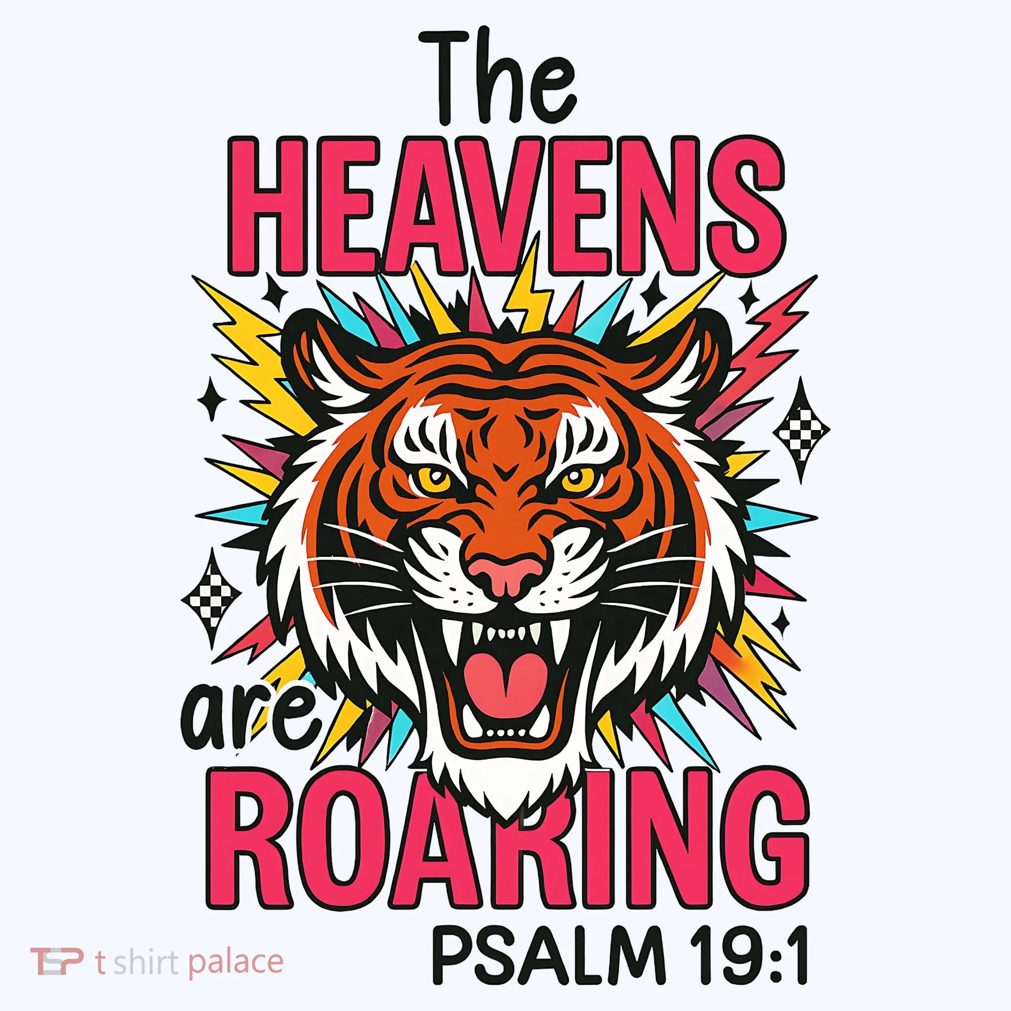 The Heavens Are Roaring Psalm Women's Hoodie