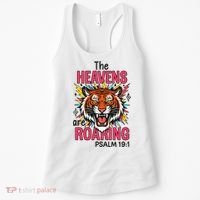 The Heavens Are Roaring Psalm Women's Tank Top thumb 0