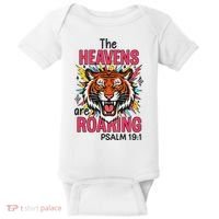 The Heavens Are Roaring Psalm Baby Bodysuit thumb 0
