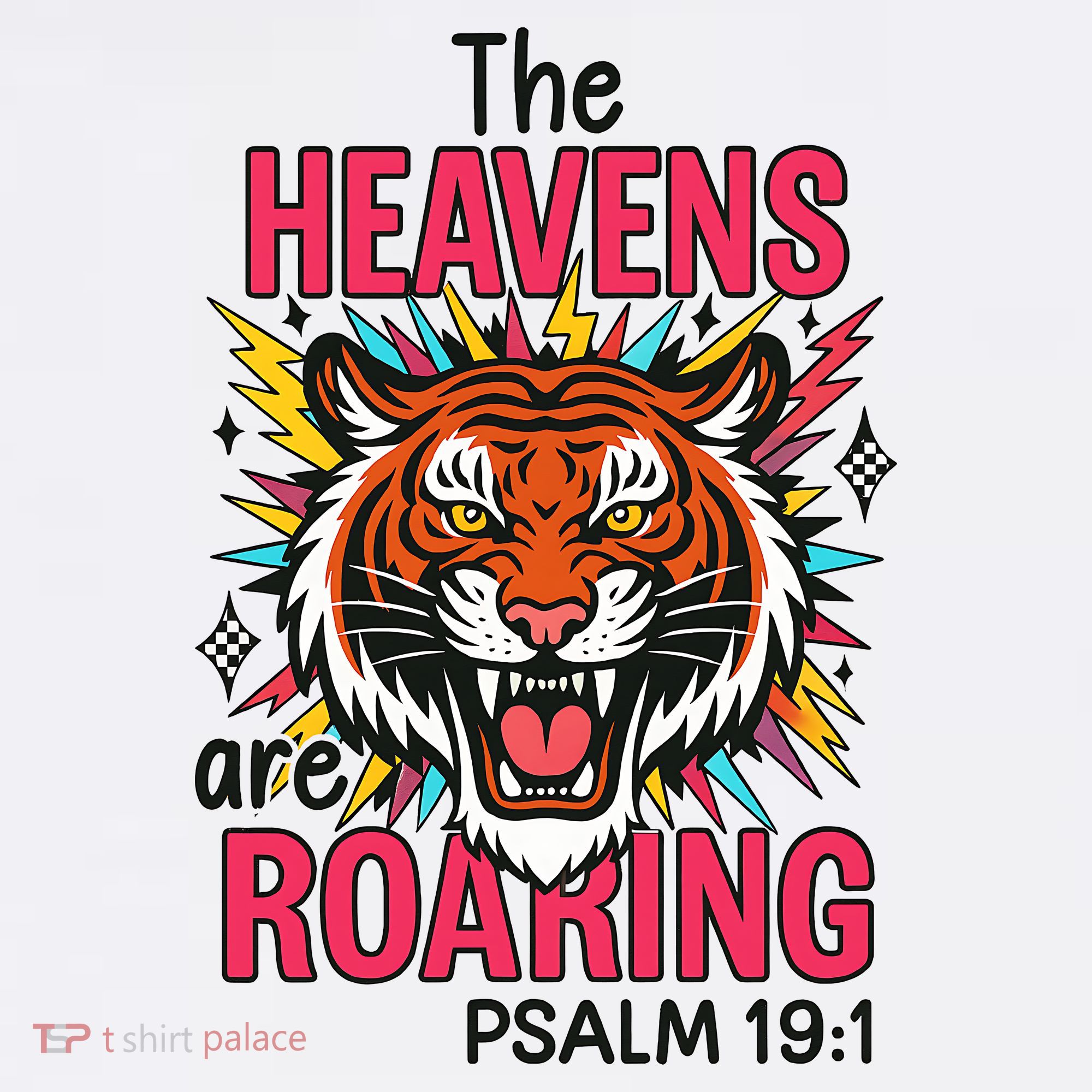 The Heavens Are Roaring Psalm Baby Bodysuit