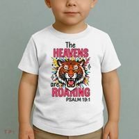 The Heavens Are Roaring Psalm Toddler T-Shirt thumb 2