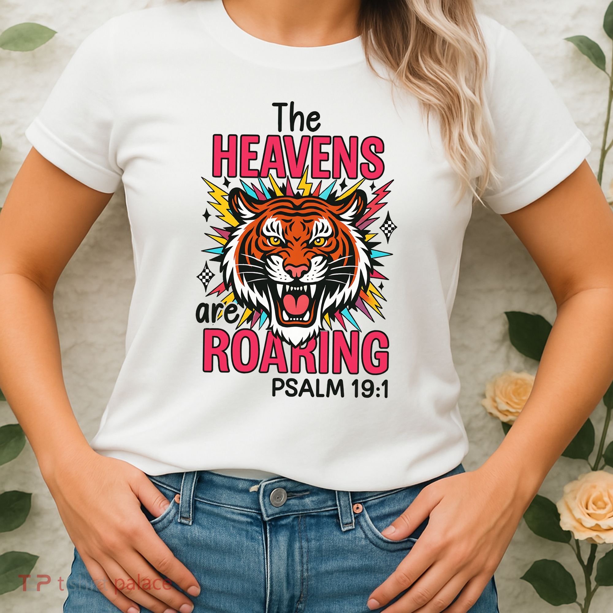 The Heavens Are Roaring Psalm Women's T-Shirt