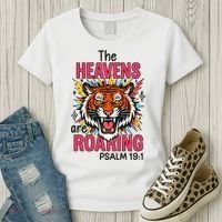 The Heavens Are Roaring Psalm Women's T-Shirt thumb 3