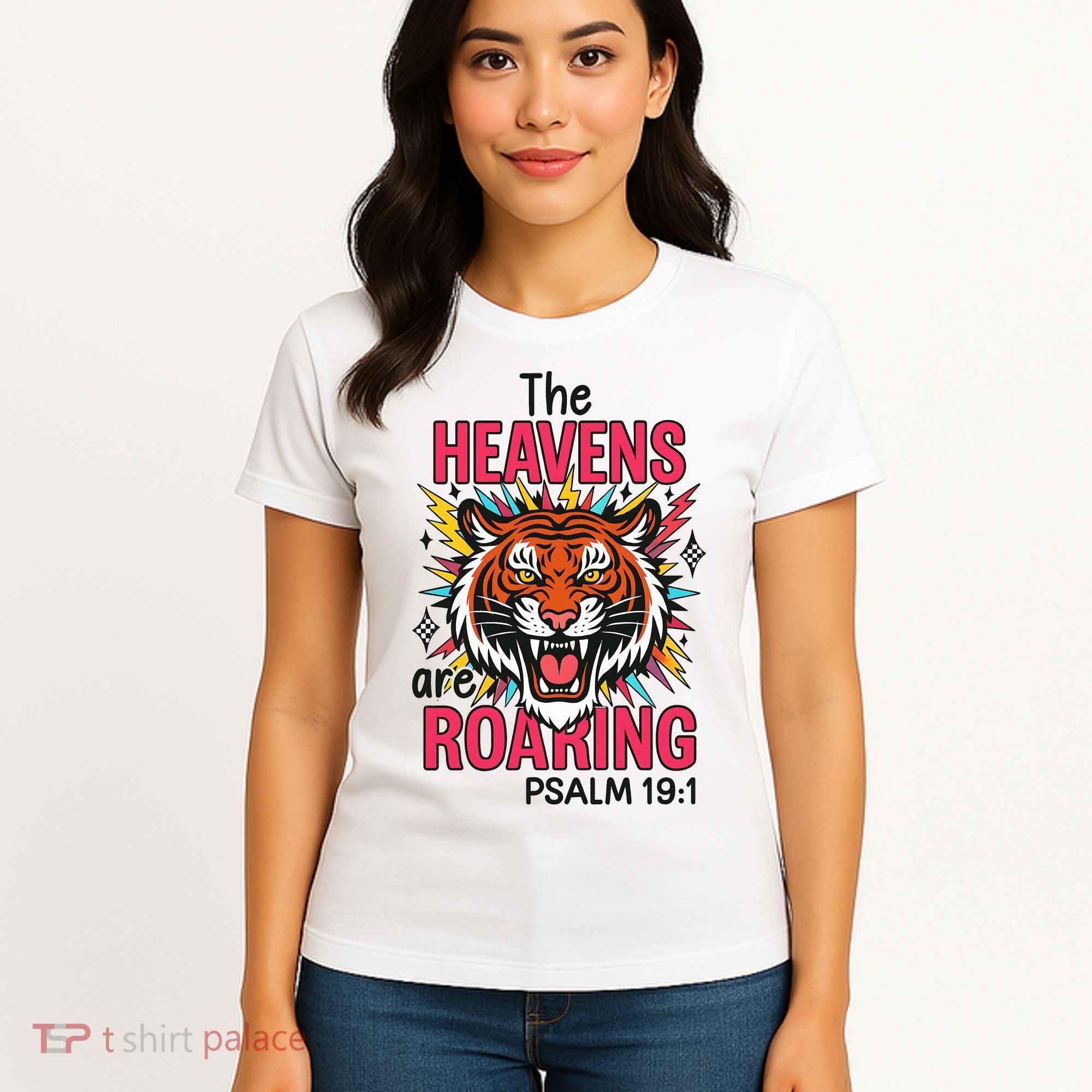 The Heavens Are Roaring Psalm Women's T-Shirt