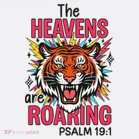 The Heavens Are Roaring Psalm Women's T-Shirt thumb 6