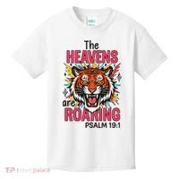 The Heavens Are Roaring Psalm Kids T-Shirt thumb 0