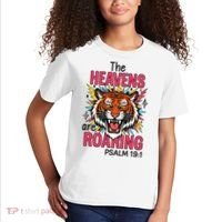 The Heavens Are Roaring Psalm Kids T-Shirt thumb 2