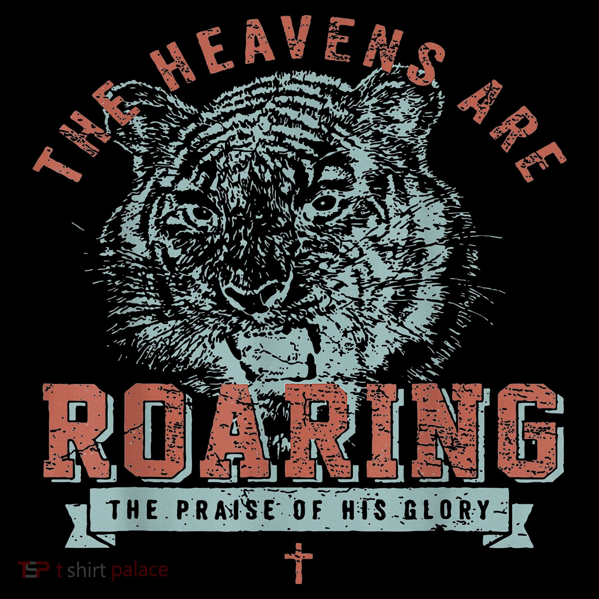 The Heavens Are Roaring Tiger Women's Hoodie